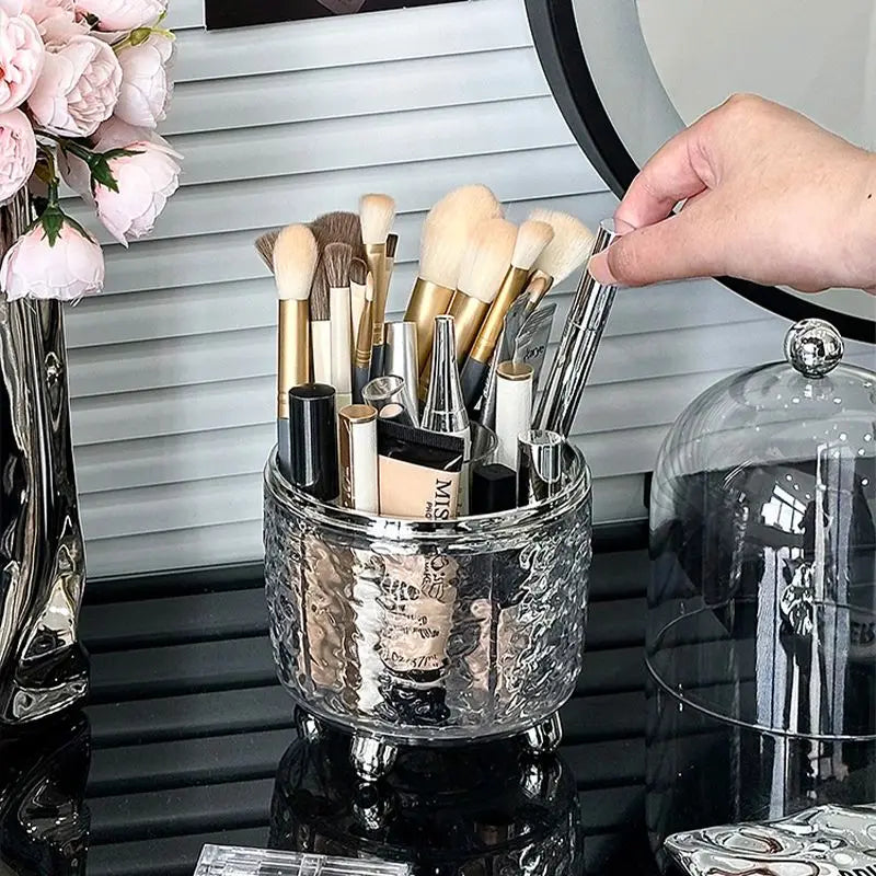 GlamSpin 360° Makeup Brush Organizer