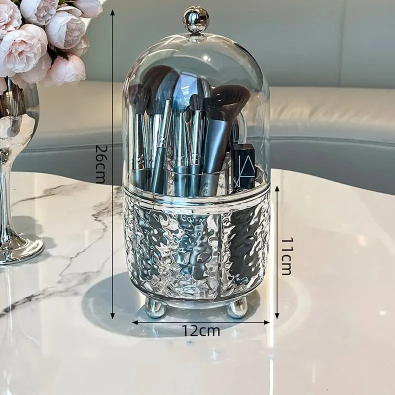 GlamSpin 360° Makeup Brush Organizer