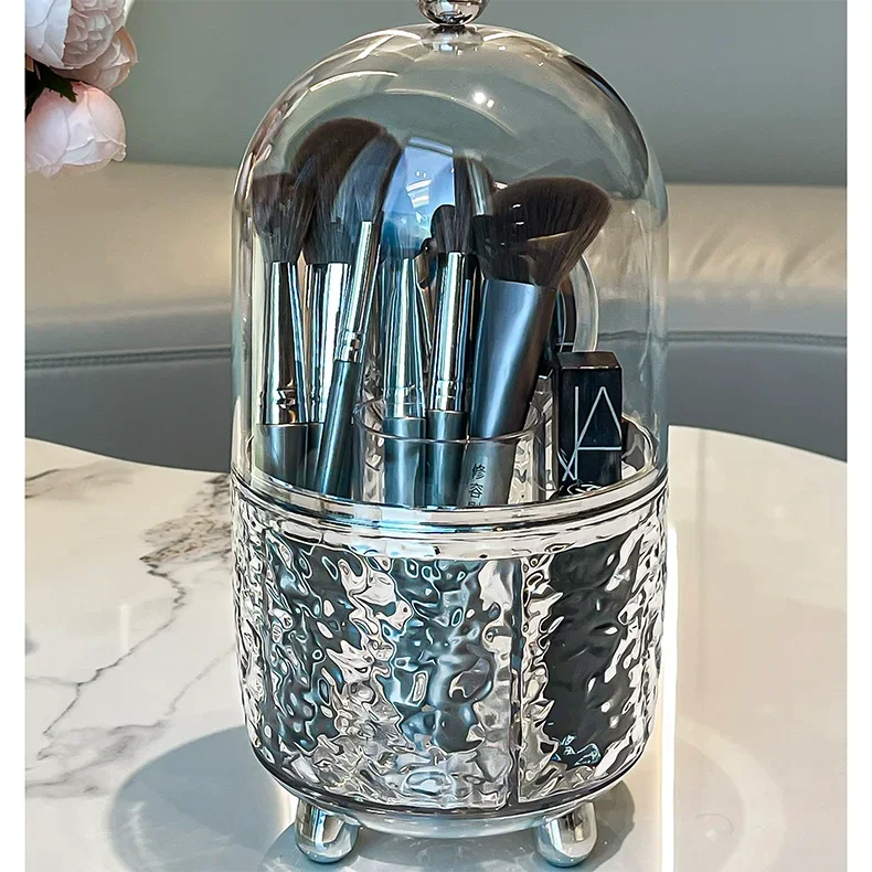 GlamSpin 360° Makeup Brush Organizer