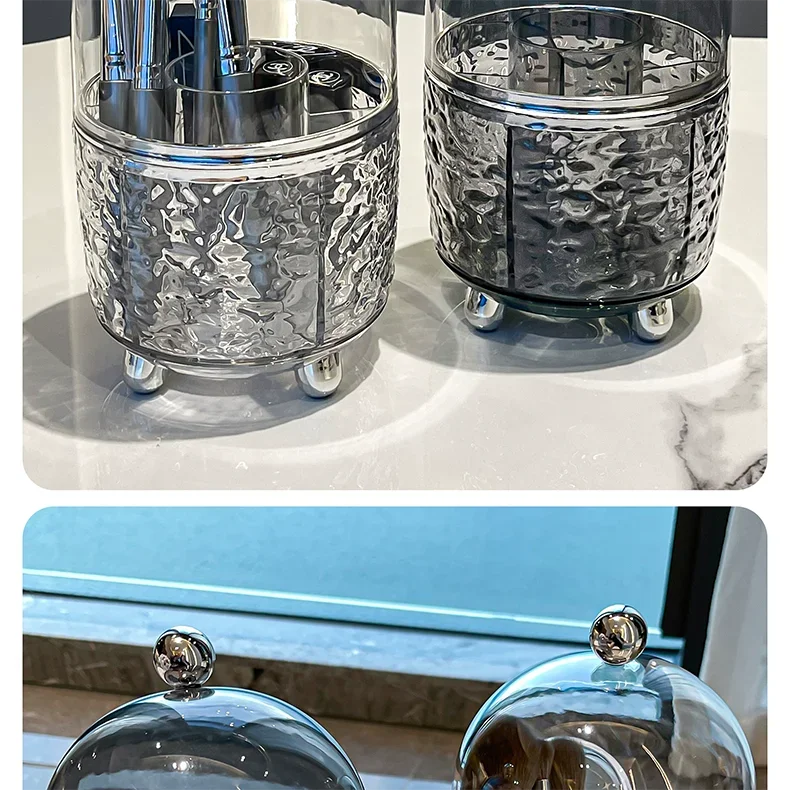 GlamSpin 360° Makeup Brush Organizer