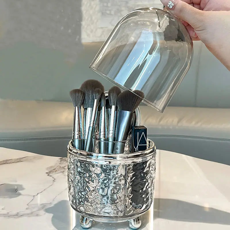 GlamSpin 360° Makeup Brush Organizer