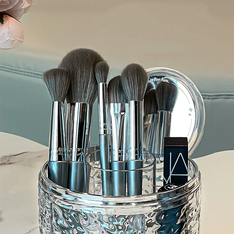GlamSpin 360° Makeup Brush Organizer