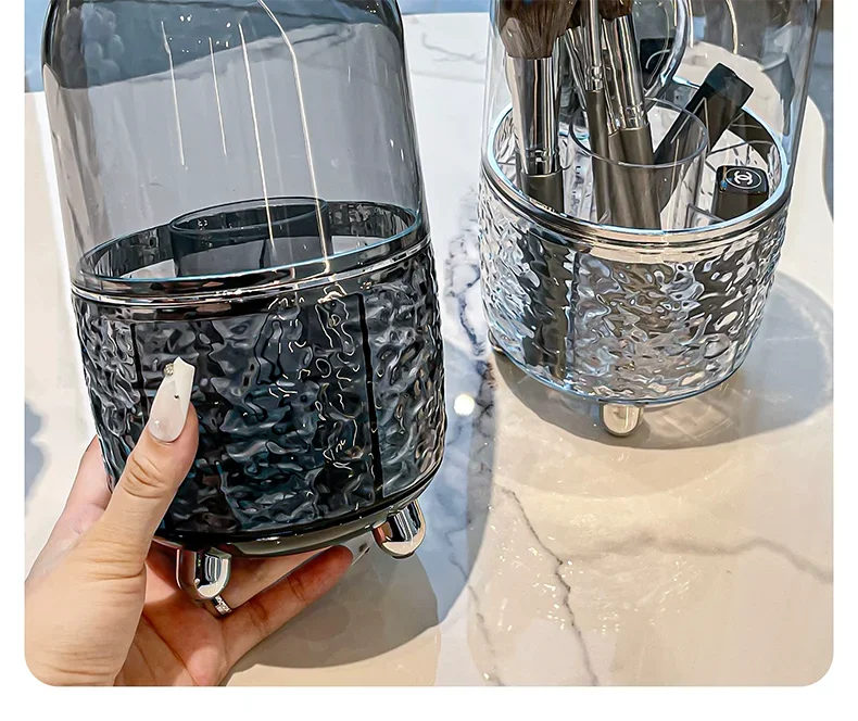 GlamSpin 360° Makeup Brush Organizer
