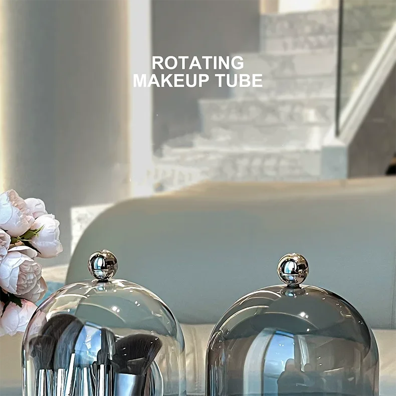 GlamSpin 360° Makeup Brush Organizer