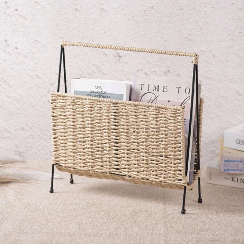 WovenCharm Standing Magazine Holder