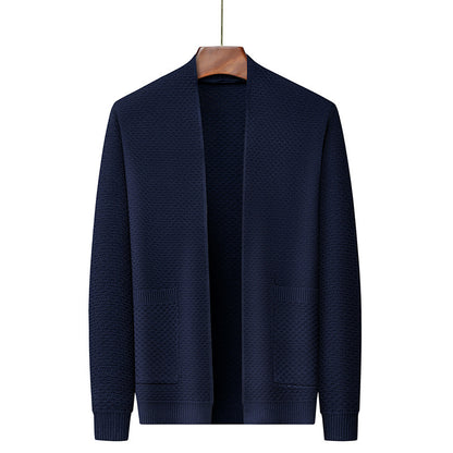 Men's Knitted Cardigan Sweater Coat