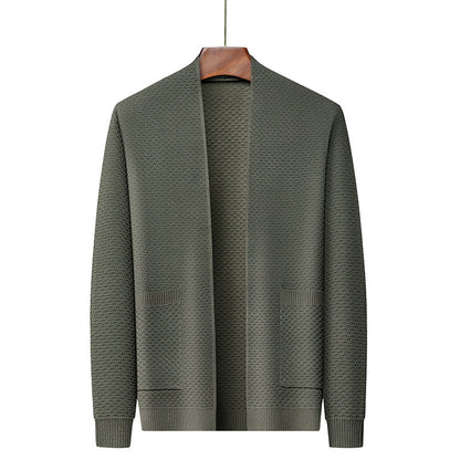 Men's Knitted Cardigan Sweater Coat