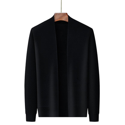 Men's Knitted Cardigan Sweater Coat