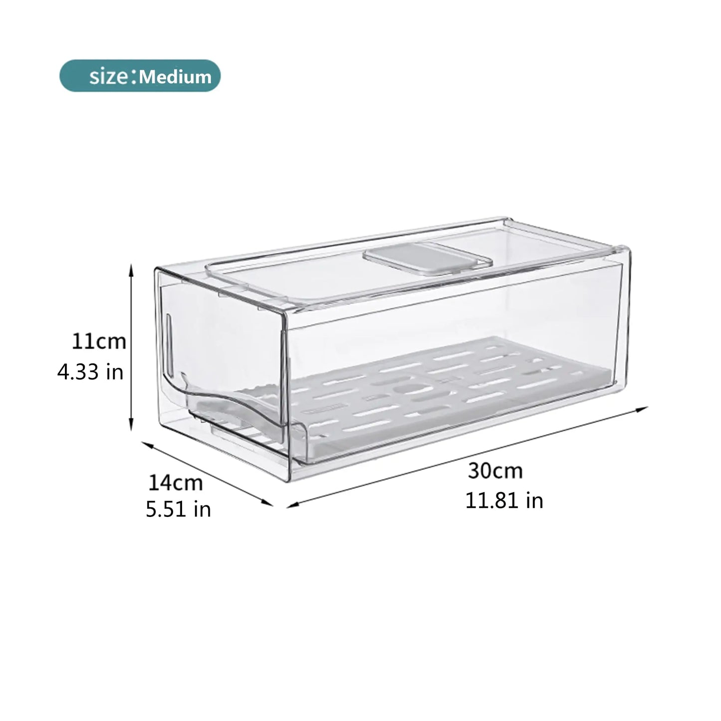 FreshStack 360° Fridge Storage Bins