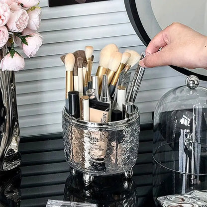 GlamSpin 360° Makeup Brush Organizer
