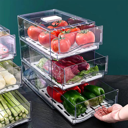 FreshStack 360° Fridge Storage Bins