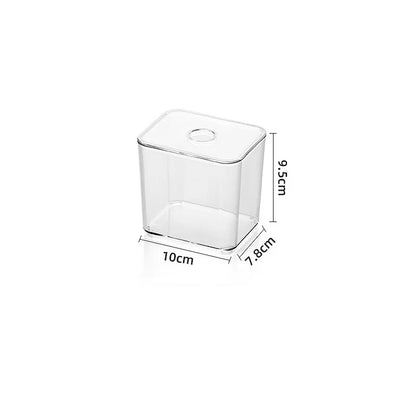 Acrylic Drawer Organizer Box with Lid – Clear Storage Solution
