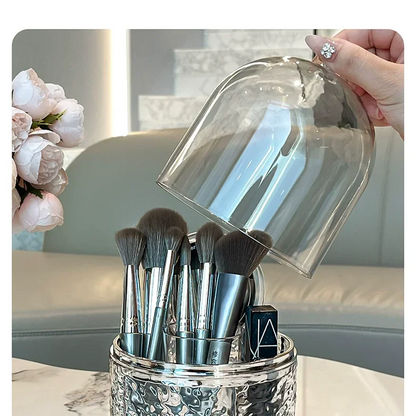 GlamSpin 360° Makeup Brush Organizer