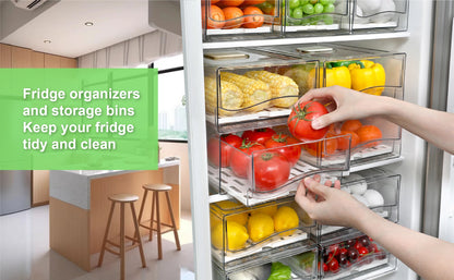 FreshStack 360° Fridge Storage Bins