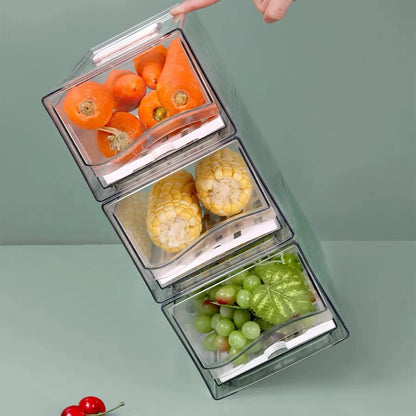 FreshStack 360° Fridge Storage Bins