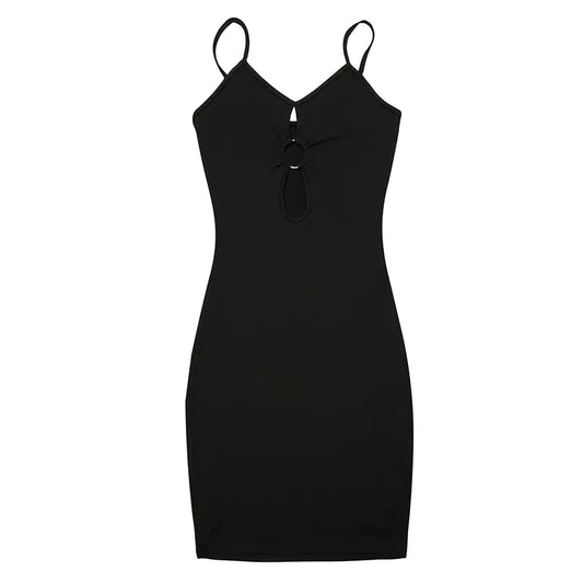 European American Chest Hollow Sling Dress