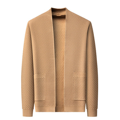 Men's Knitted Cardigan Sweater Coat